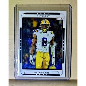 BJ Ojulari 2023 SAGE NFL Artistry Football #13 Card